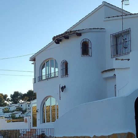 Tres Sirenas Villa Moraira Bagian luar foto