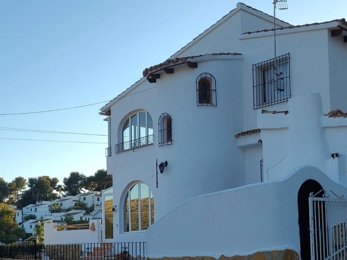 Tres Sirenas Villa Moraira Bagian luar foto